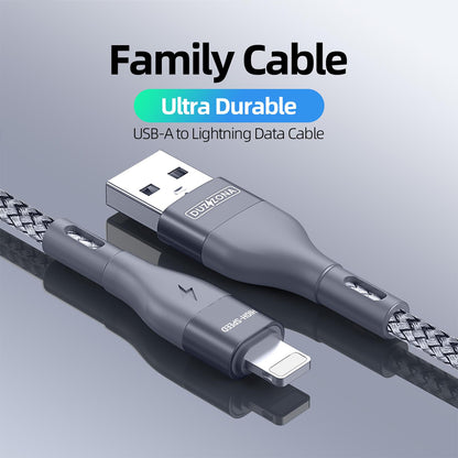 High-Density USB-A to Lightning cable (2m)