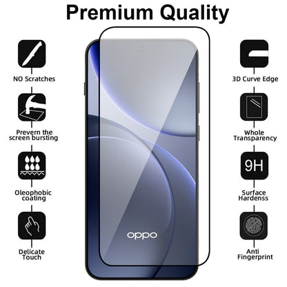 Full Glass Screen Protector for OPPO Find X9 Pro