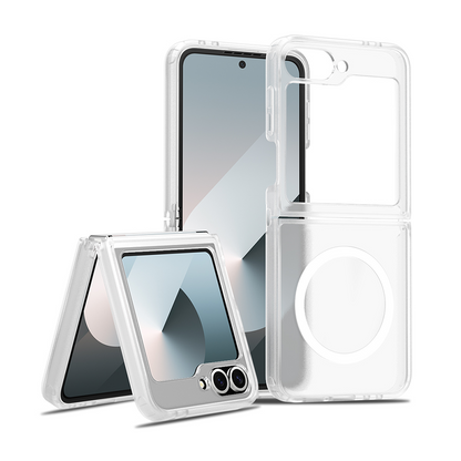 Magsafe Compatible Matte Case for Samsung Galaxy Z Flip 6