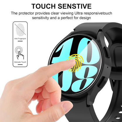 Samsung Galaxy Watch 6 44mm Glass Screen Protector Alignment Kit by SwiftShield (2 Pack - Clear)