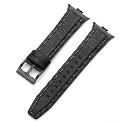 Leather-PU Hybrid Strap for Samsung Galaxy Watch 8 (40mm)