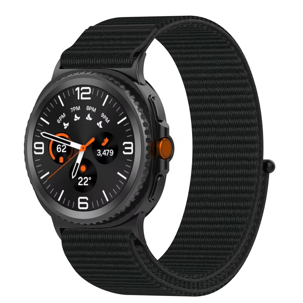 Nylon Velcro Strap for Samsung Galaxy Watch 8 (40mm)