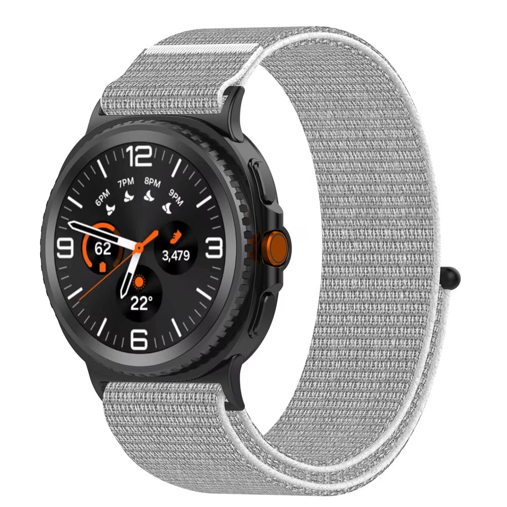 Nylon Velcro Strap for Samsung Galaxy Watch 8 (40mm)