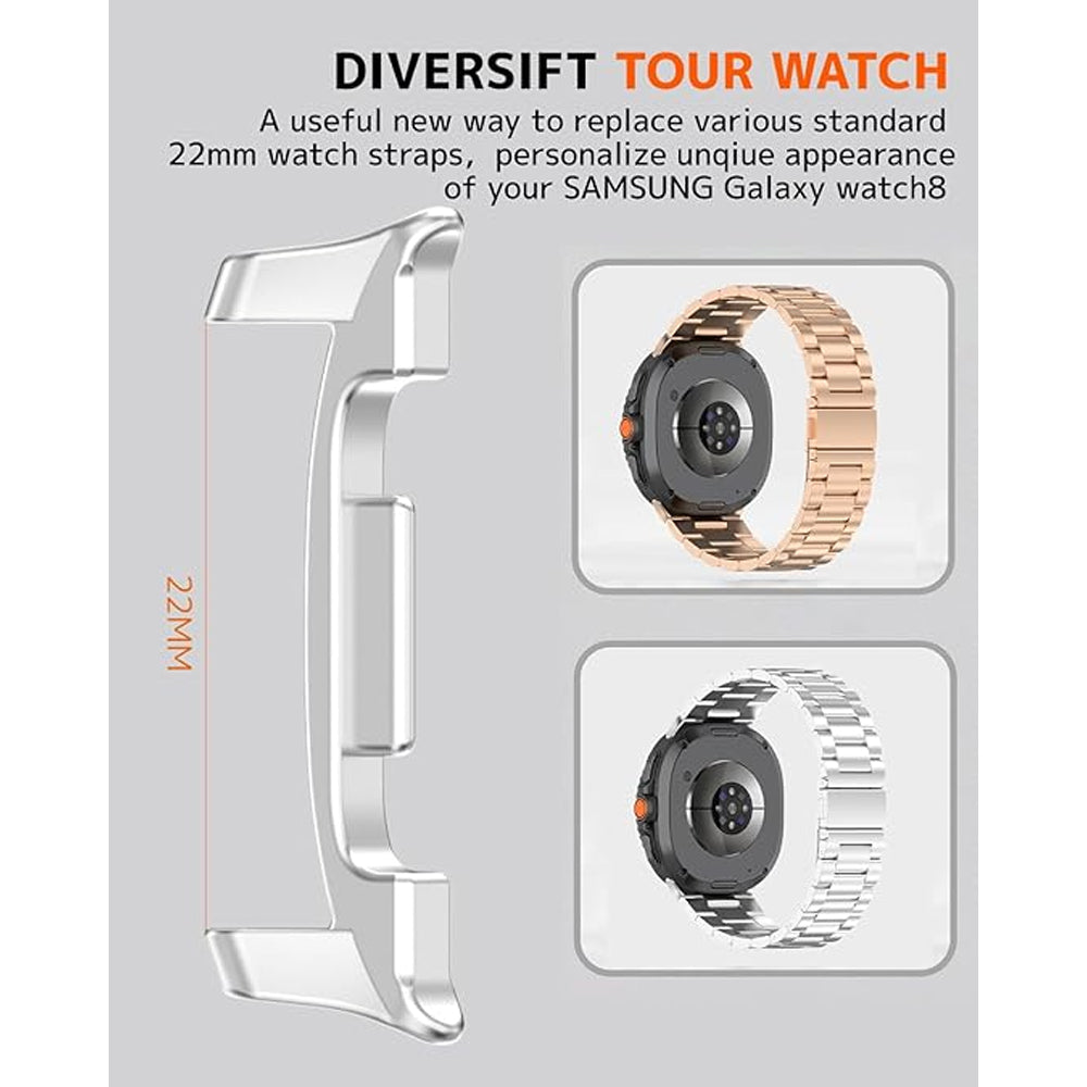Strap Connection Lug Adapter 22mm for Samsung Galaxy Watch 8 (44mm)