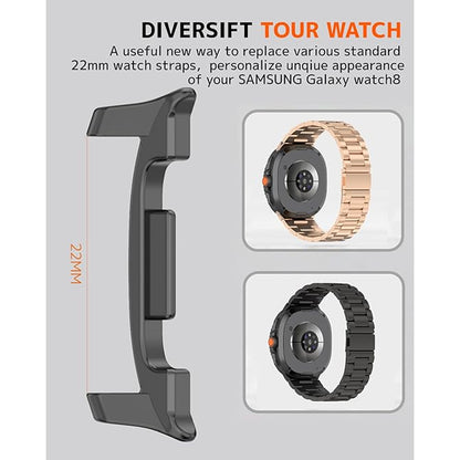 Strap Connection Lug Adapter 22mm for Samsung Galaxy Watch 8 (44mm)