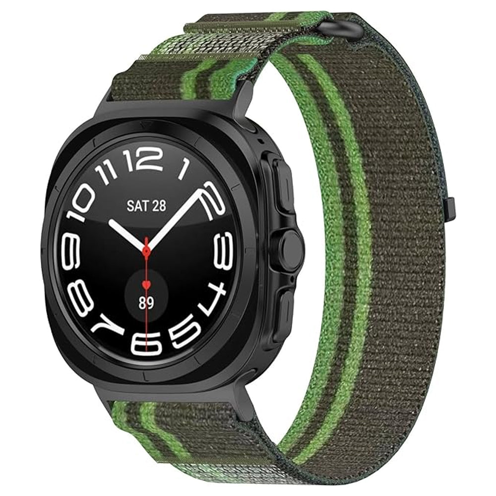 Nylon Velcro Strap for Samsung Galaxy Watch Ultra