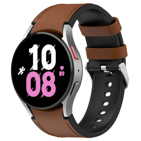 Leather Hybrid Strap for Samsung Galaxy Watch 4