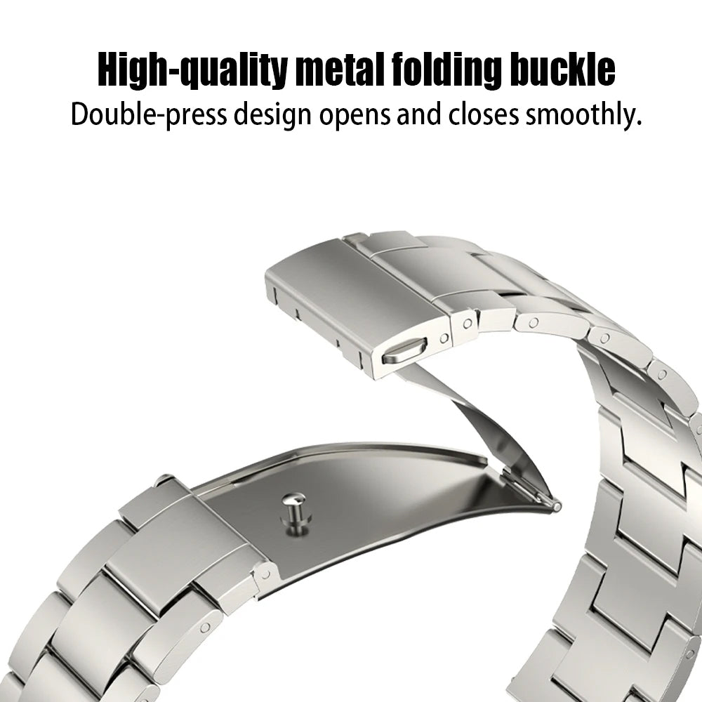 No Gap Stainless Steel Strap for Samsung Galaxy Watch 7 44mm