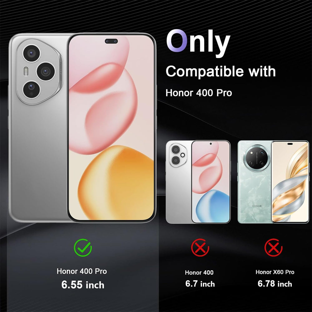 Clear Gel Case for HONOR 400 Pro