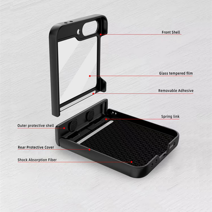 360 Protection Case for Samsung Galaxy Z Flip 7 FE