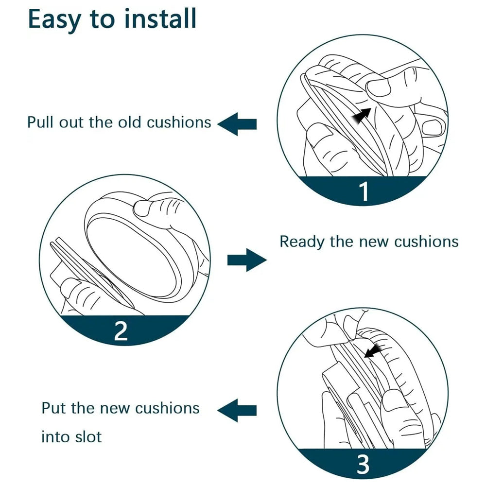 Earphone Pad Replacements for Skullcandy Crusher ANC