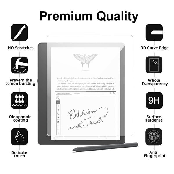 Glass Screen Protector for Kindle Scribe