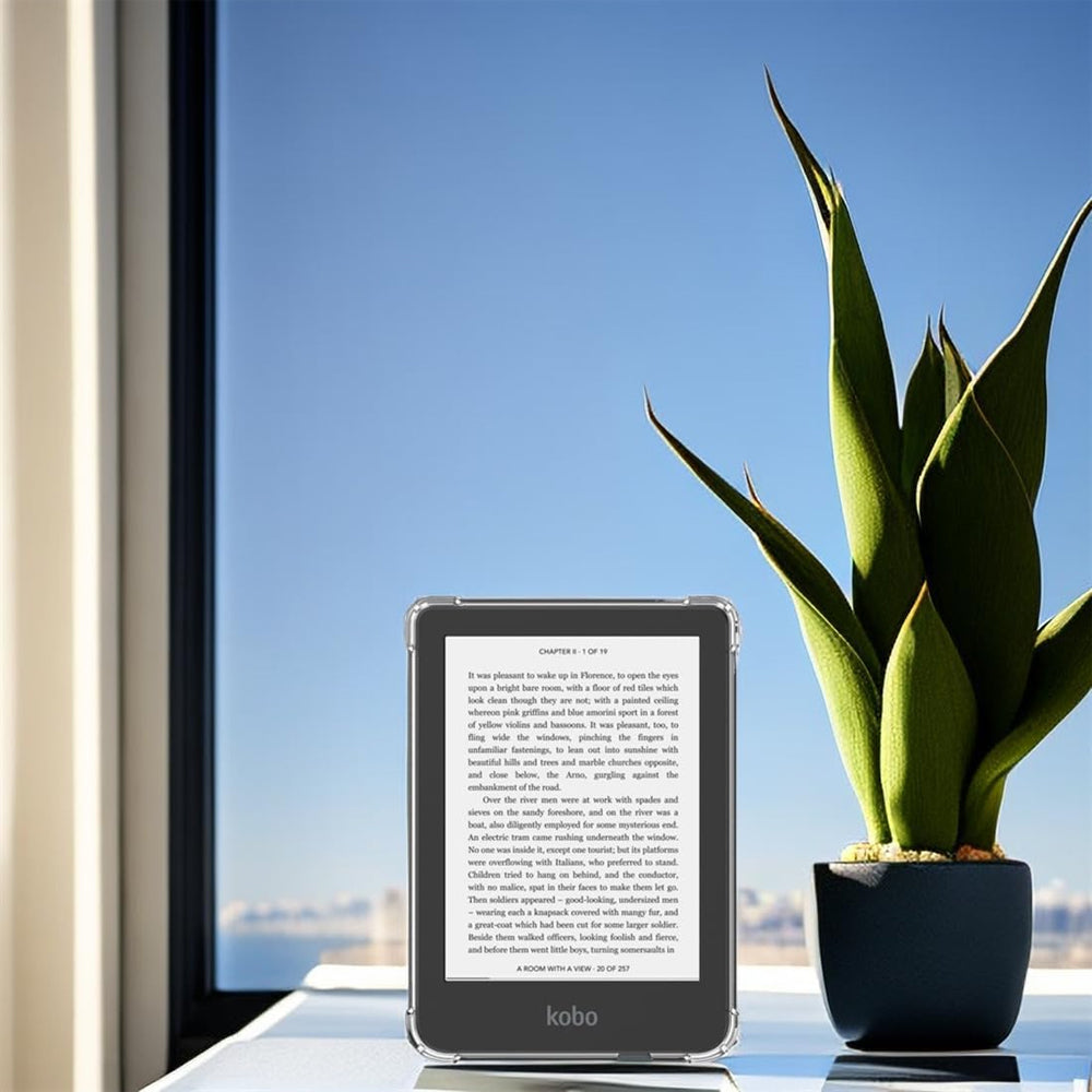 Clear Bumper Case for Kobo Clara BW 6"