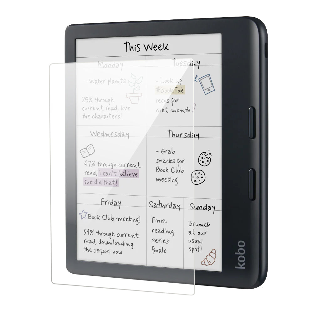 Pellicola Kindle Color Soft Brotect Pellicola Vetro Opaca Per Kobo Libra H2O / Colour Pellicola Kindle 7 Pollici Pellicola Kindle Color Soft Brotect Pellicola Vetro Opaca Per Kobo Libra H2O / Colour Pellicola Kindle 7 Pollici