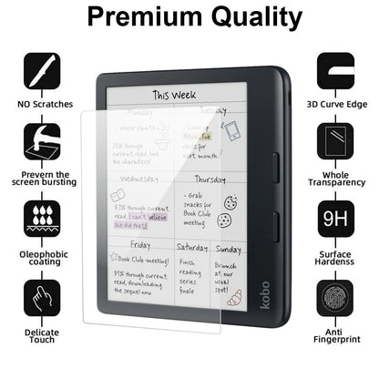 Glass Screen Protector for Kobo Libra Colour