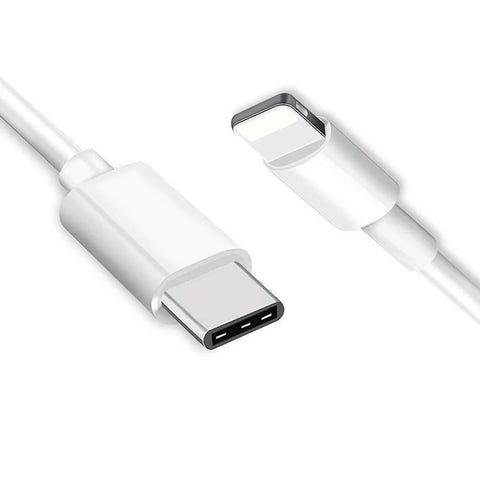 USB Type-C to Lightning - White