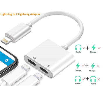 Dual Lightning to Lightning Adapter – Screenhug