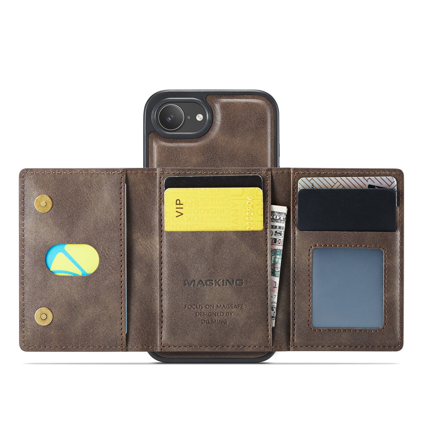 Magsafe compatible Wallet Case for iPhone 16e