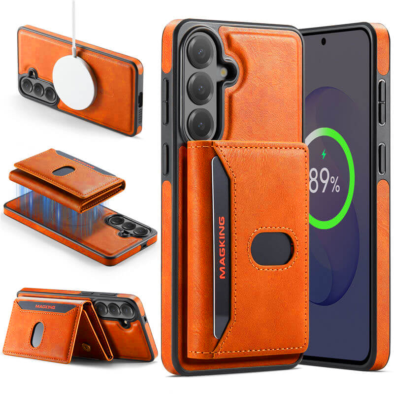 Magsafe Compatible Wallet Case for Samsung Galaxy S26 FE