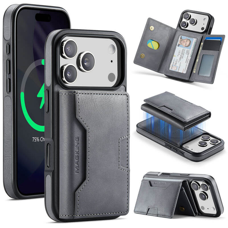 Magsafe Compatible Wallet Case for iPhone 18 Pro Max