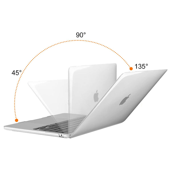 Clear Hard Case for Macbook Air 13" (2018 - 2022)