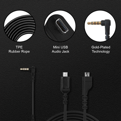 Replacement Charging & Audio Cable for SteelSeries Arctis 7