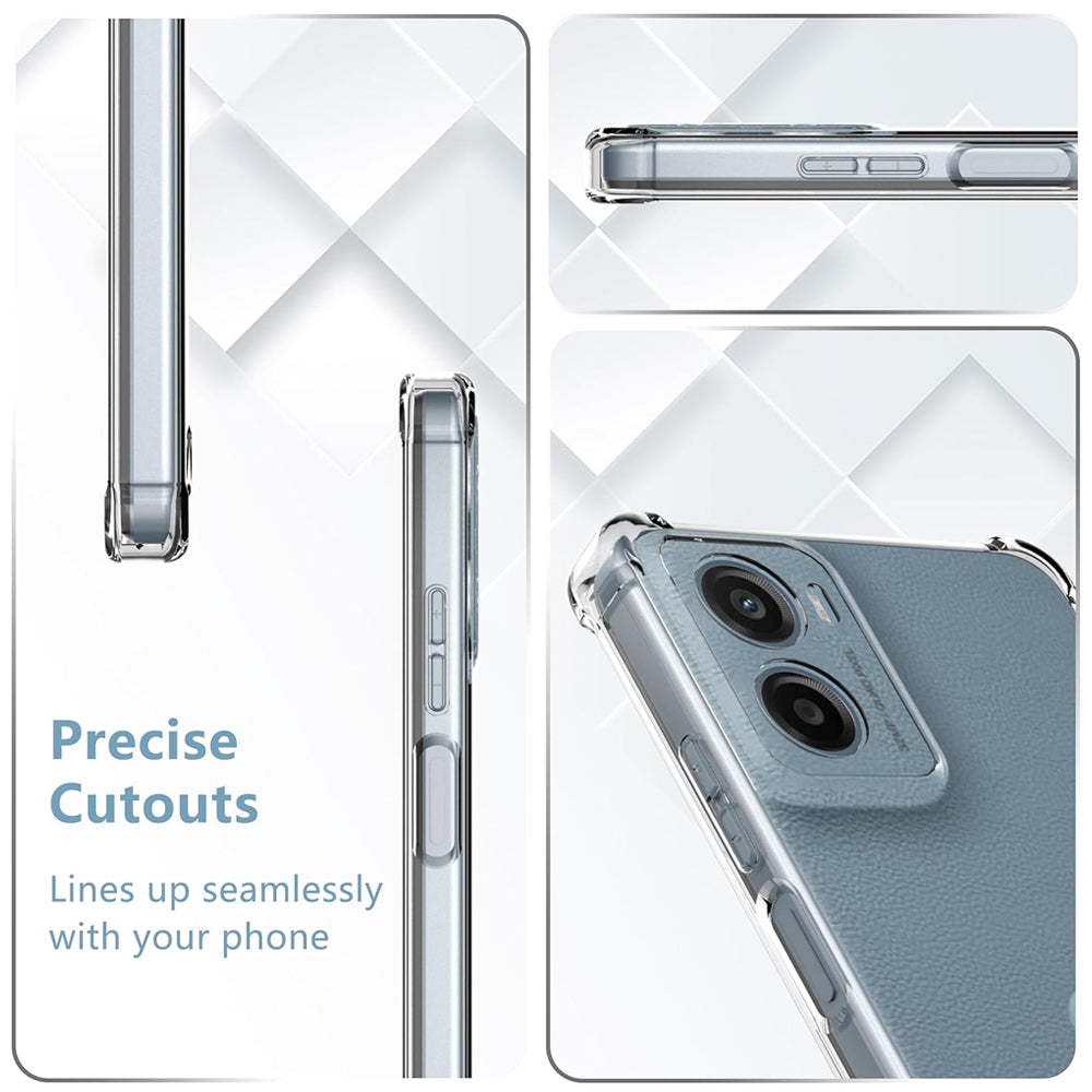 Bumper Clear Case for Motorola Moto G15