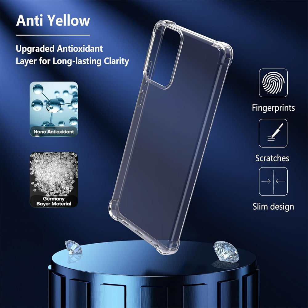 Bumper Clear Case for Motorola Moto G85