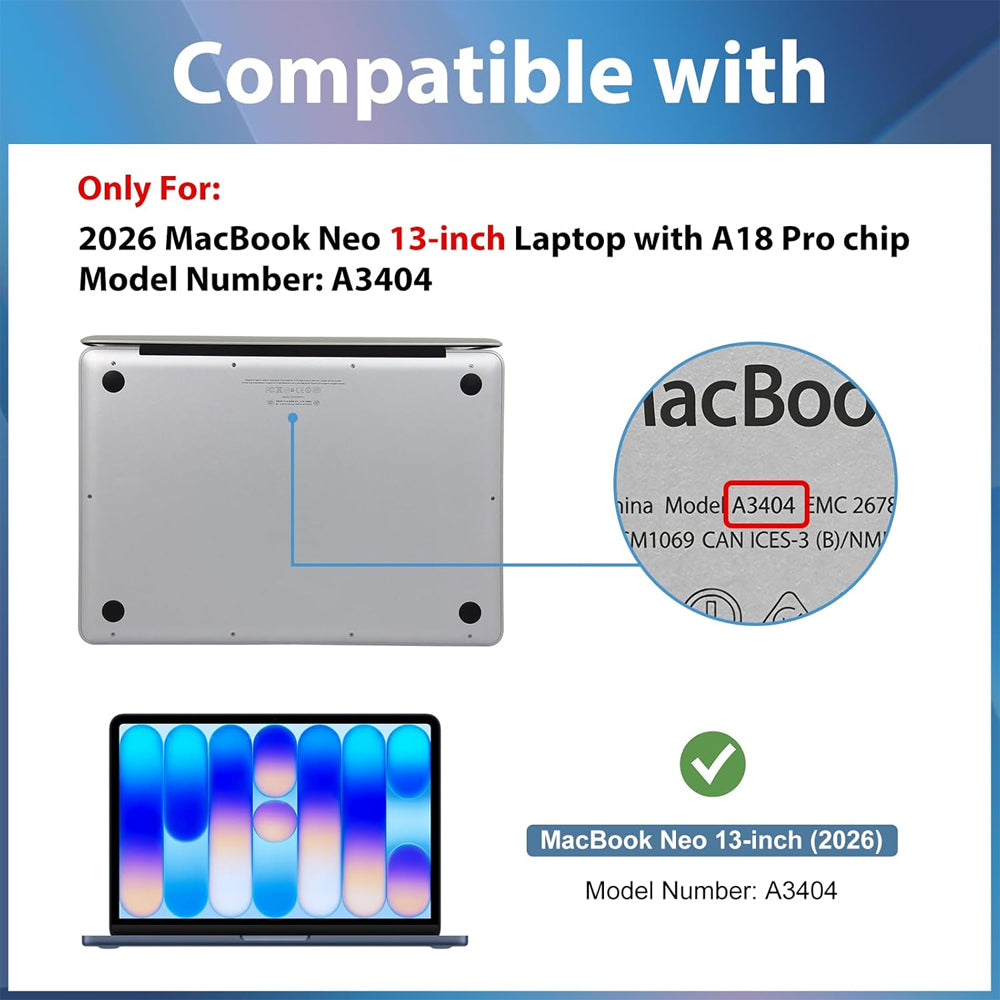 Glass Screen Protector for Macbook Neo 13" (2026)