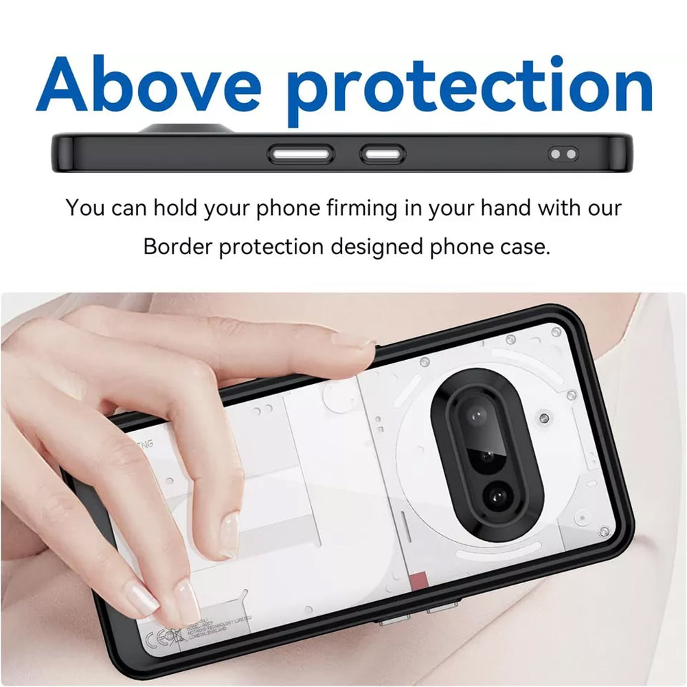 Transparent Clear Cover Case for Nothing Phone 3A