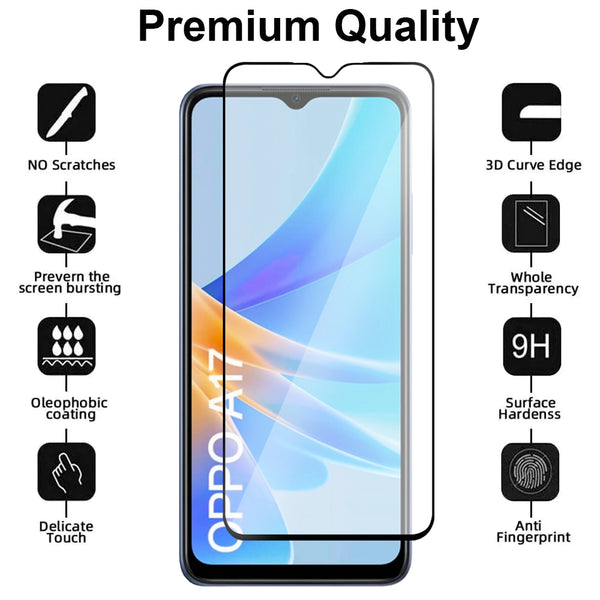 Full Glass Screen Protector for OPPO A17