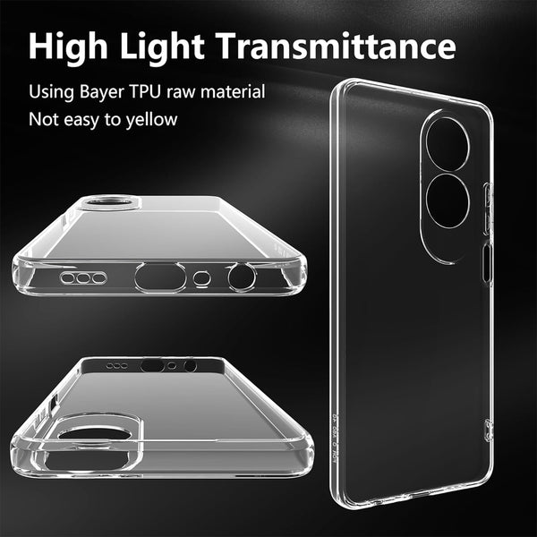 Clear Gel Case for OPPO A60