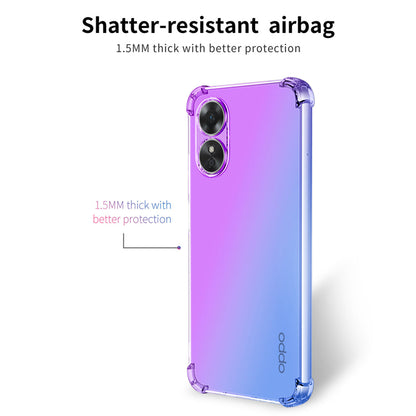 Gradient Gel Case for OPPO A18