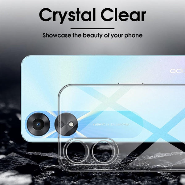 Clear Gel Case for OPPO A78 4G