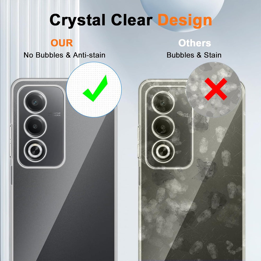 Clear Gel Case for OPPO A80 5G