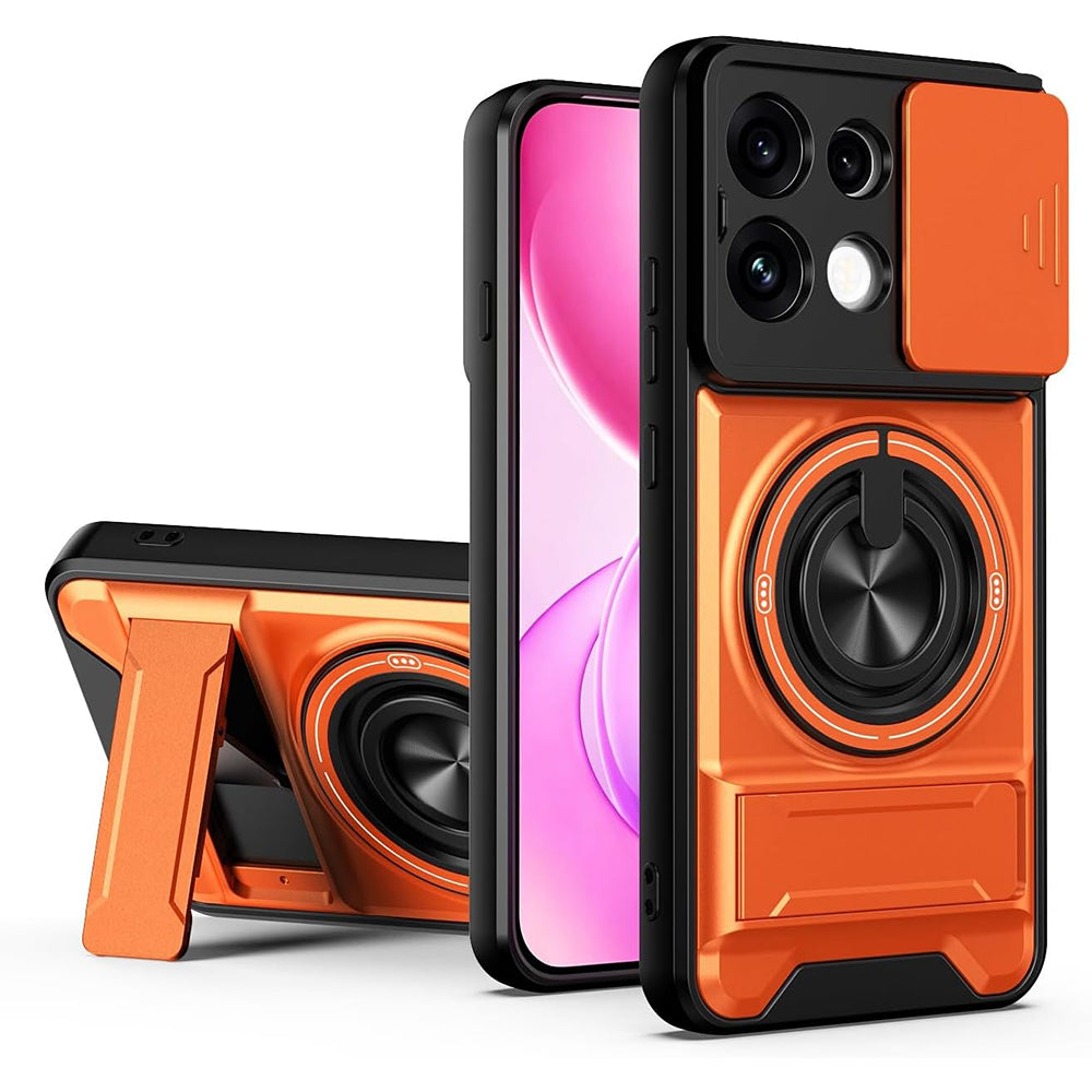 Magsafe Compatible Tough Ring Stand  Case for Oppo Reno 16 F