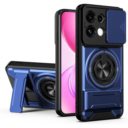 Magsafe Compatible Tough Ring Stand  Case for Oppo Reno 16 F