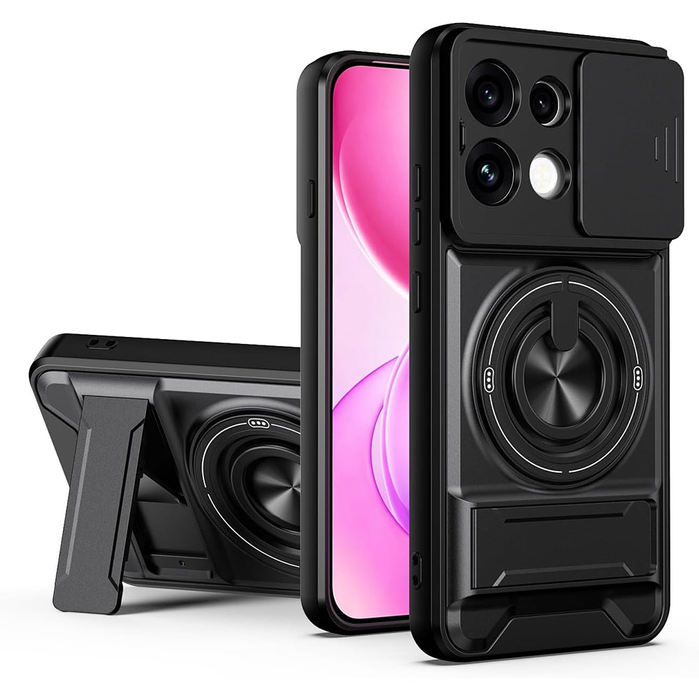 Magsafe Compatible Tough Ring Stand  Case for Oppo Reno 16 F