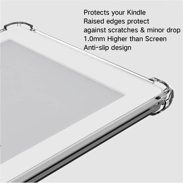 for Kindle 2022 Case Clear, 6 Inch 11th Generation All and Screen Protector  Matte Anti Glare,Funda para  11 Gen All-New Basic Protective Cover