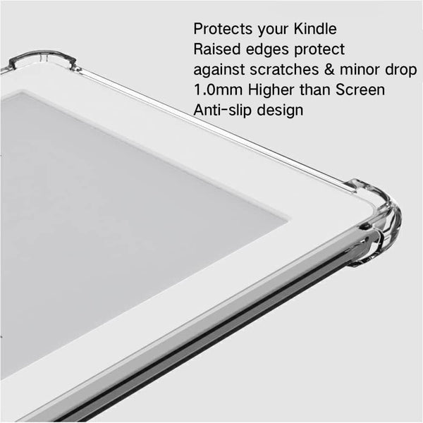 Clear Bumper Case for Kindle Paperwhite 6.8" 11th Gen (2021/2022)