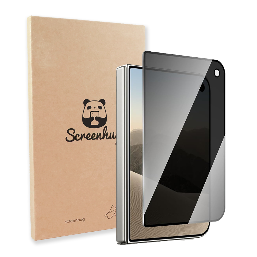 Privacy Glass Front Cover Screen Protector for iPhone Duo