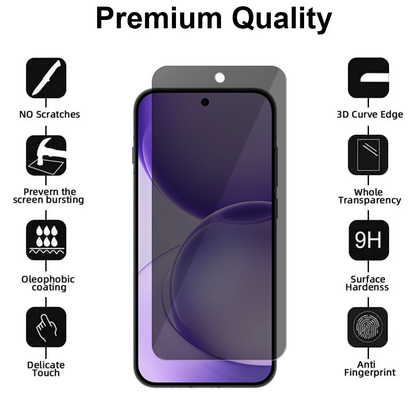 Privacy Glass Screen Protector for Oppo Reno16 Pro
