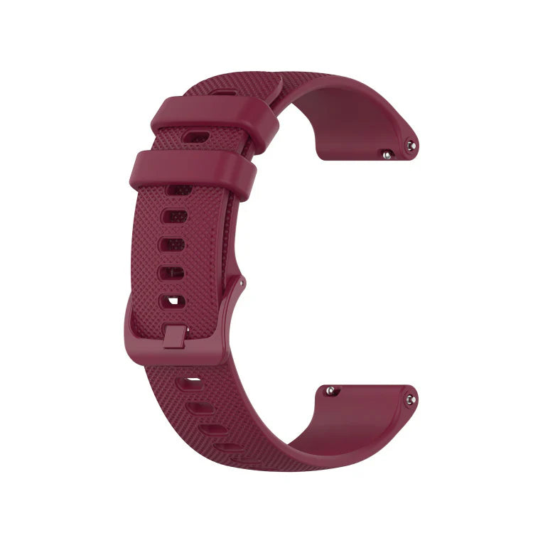 Silicone Watch Band for Garmin Vivoactive 3 Venu 2 SQ Vivoactive 4 4S Forerunner 645