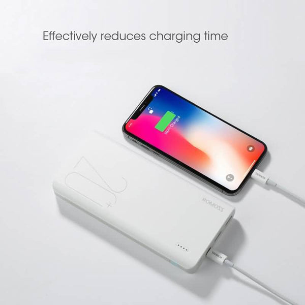 Fast Charger Power Bank 20000Mah Romoss