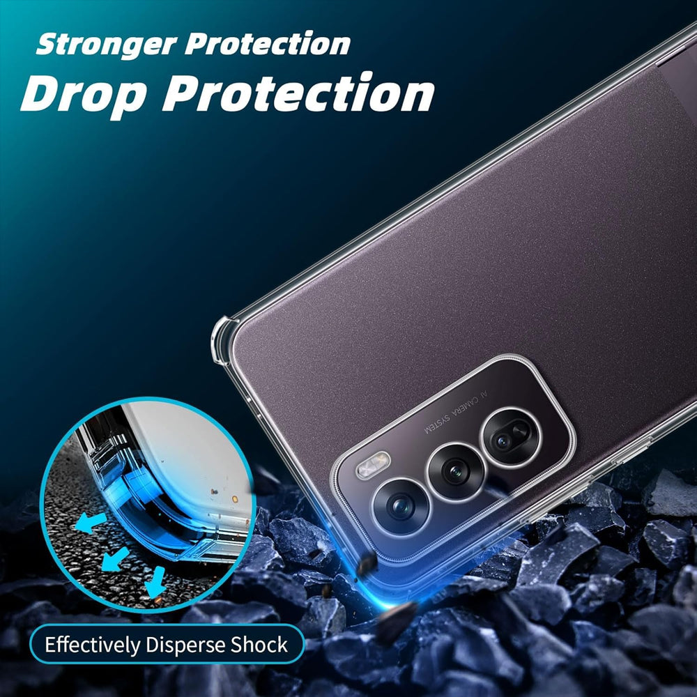 Bumper Clear Case for OPPO Reno12 Pro 5G