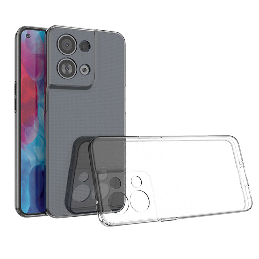 Clear Gel Case for OPPO Reno8 5G