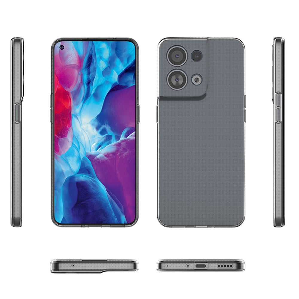 Clear Gel Case for OPPO Reno8 5G