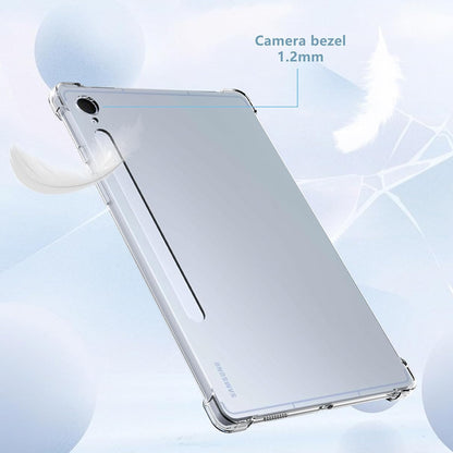 Clear Bumper Case for Samsung Galaxy Tab S10 FE Plus