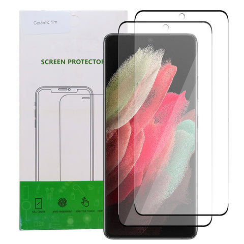 Ceramic Film Screen Protector for Samsung Galaxy S21 Ultra (2 pack)