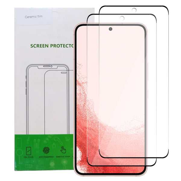 Ceramic Film Screen Protector for Samsung Galaxy S22 (2 pack)